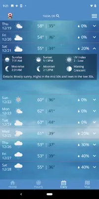 KTUL Weather android App screenshot 1