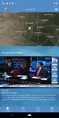 KTUL Weather android App screenshot 2